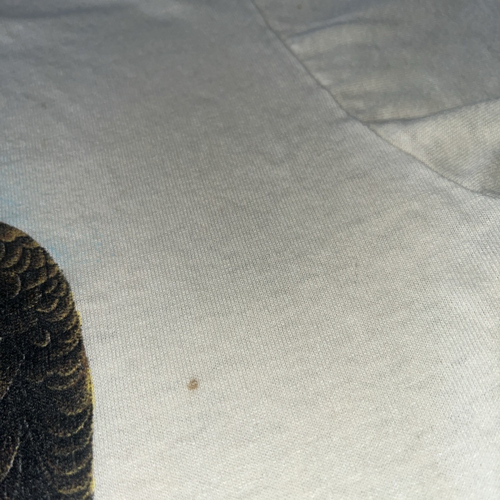 Vintage Single Stitch Bald Eagle, Glacier National Park T-shirt. Habitat 1988 - Picture 7 of 9